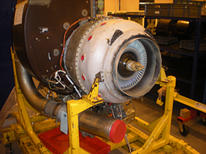December 2012: PCE900103 with its turbine section disassembled sufficient  to embody AD A16255R2